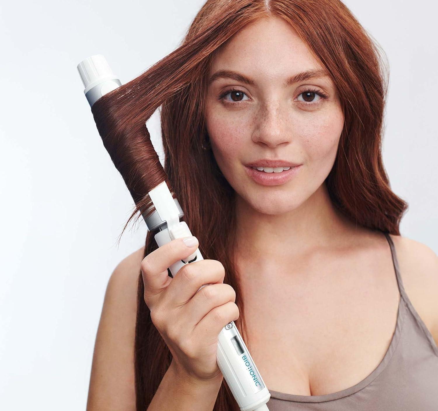image:imageBIO Ionic StyleWinder Professional Rotating Curling Iron Ceramic Curling Iron 1 Hour Automatic ShutOff 440 F Temperature Control Curling Wand for Healthier Conditioned Curls125 Inch