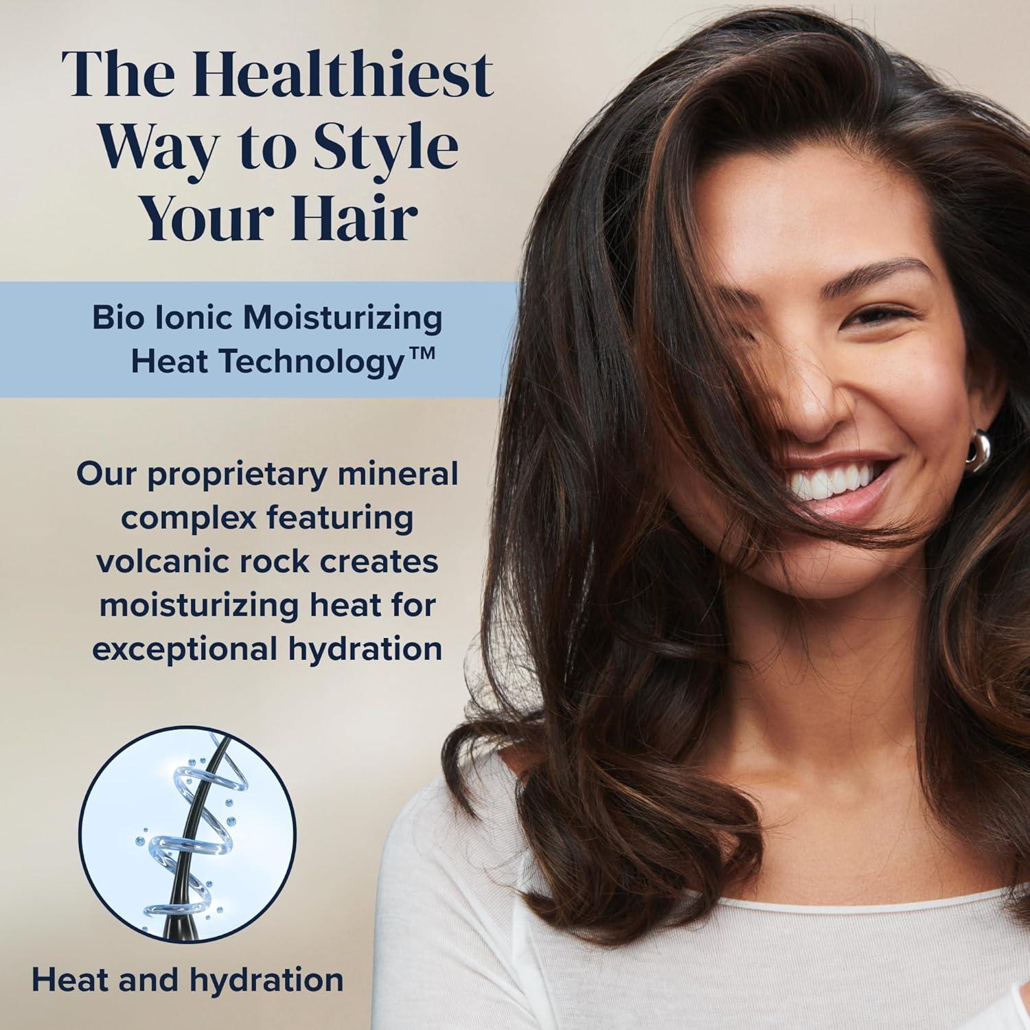 image:imageBio Ionic 10X UltraLight Speed Hair Dryer Blow Dryer with Adjustable Heat amp Speed Professional Hair Styling Tool for Fast FrizzFree Hairstyles 1800W EcoDrive Brushless Motor