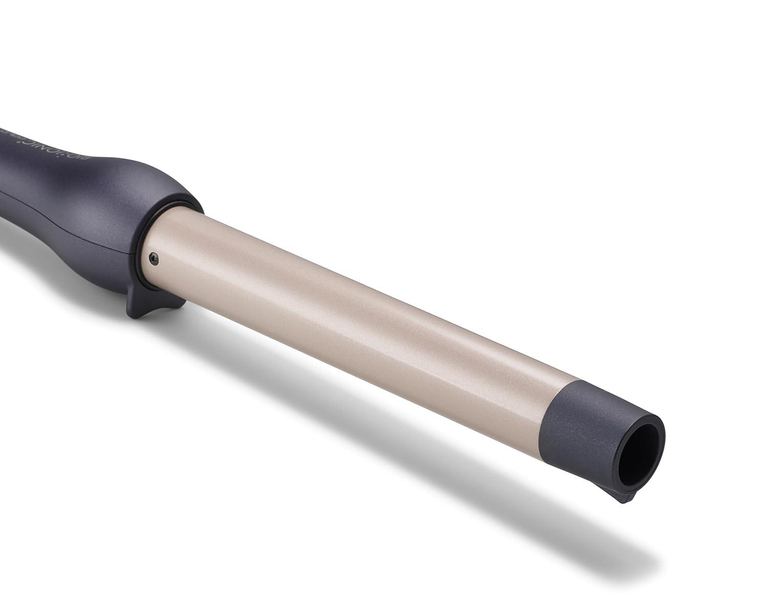 image:imageBio Ionic GoldPro 1 Curling Wand Blue Moisture Heat Technology amp 24K Gold MX Ceramic Long Barrel with Adjustable Heat Versatile Hair Curler for LongLasting Curls