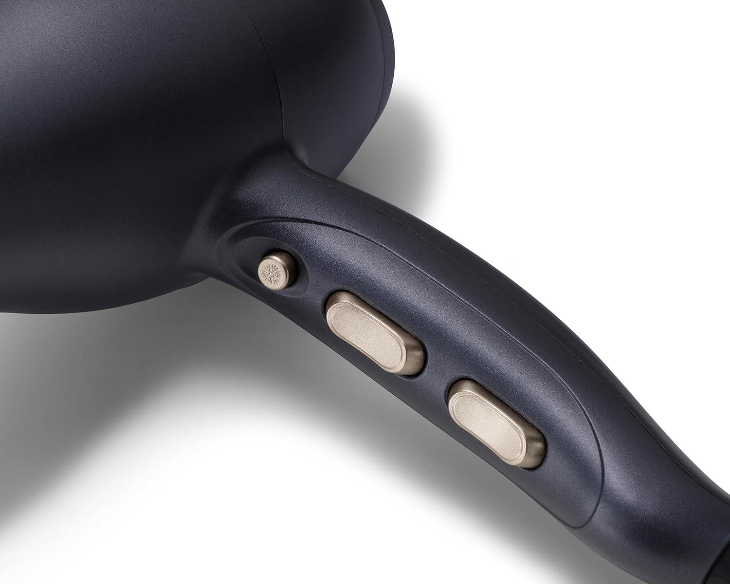image:imageBio Ionic GoldPro Hair Dryer Blue Moisturizing Heat Technology amp 24K Gold MX UltraPowerful 1875W AC Motor Lightweight Blow Dryer with Ergonomic Handle MultiSpeed Settings