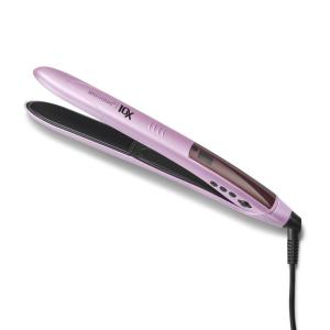 Bio Ionic 10X Styling Iron, 1″ Hair Straightener with Moisturizing Heat Technology, Flat Iron for 10-Minute Styling, Hair Straightener and Curler, Soft Amethyst