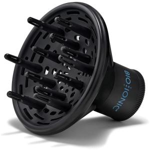 Bio Ionic Universal Diffuser – Fast-Drying Hair Dryer Attachment for Frizz Control & Shine – Fits 2.25″ Blow Dryers – Professional Styling Tool for All Hair Types
