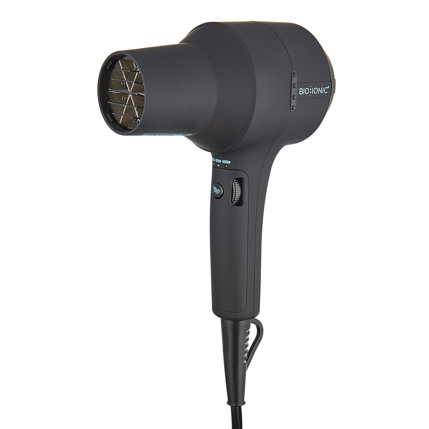 image:imageBio Ionic PowerDiva Pro Speed Hair Dryer Blow Dryer with Adjustable Heat amp Speed Professional Hair Styling Tool for Fast FrizzFree Hairstyles Cool Shot Compact for Travel 1875W