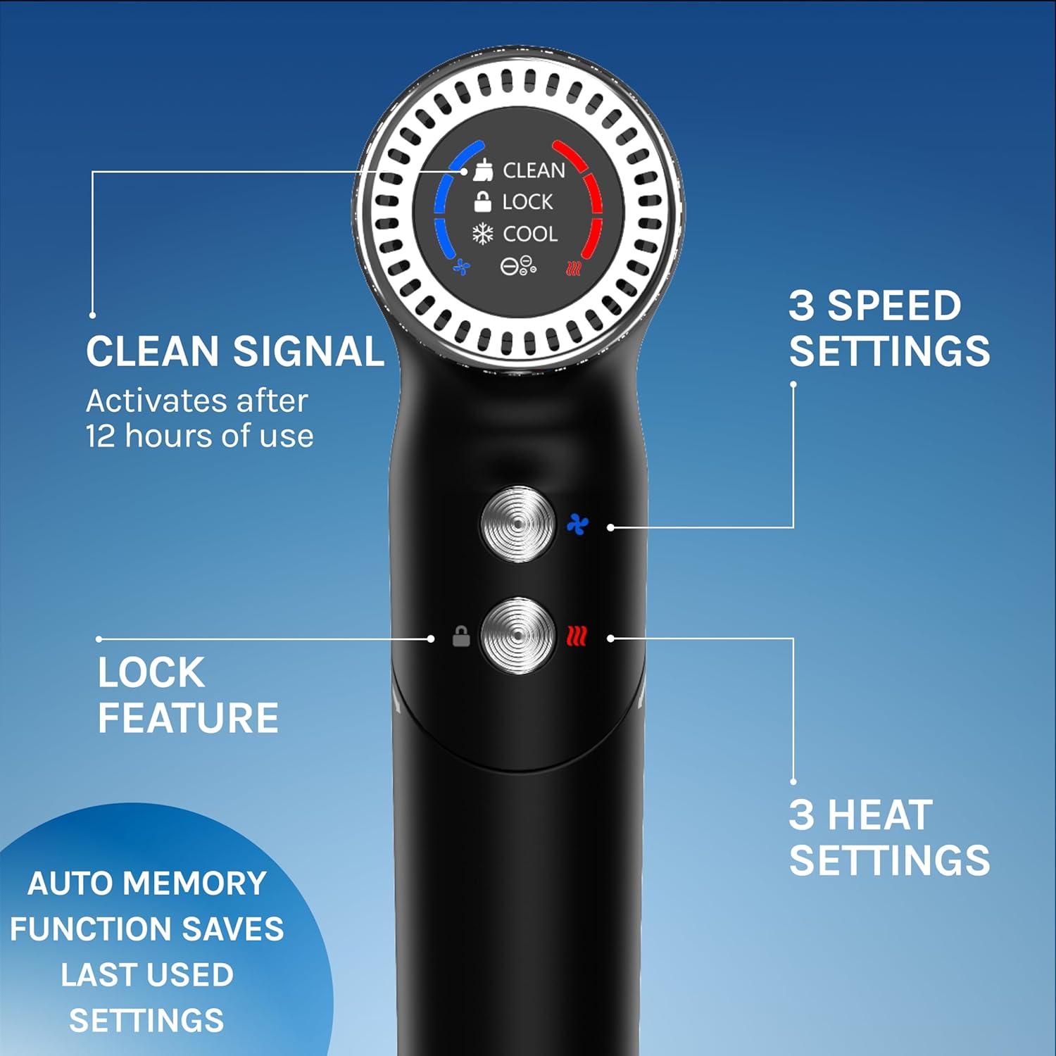 image:imageBio Ionic AeroGravity Featherlight Hair Dryer Foldable Handle Reduces Frizz amp Static Compact UltraLightweight Blow Dryer Dual Voltage Includes Diffuser amp Concentrator Nozzle Travel Essentials