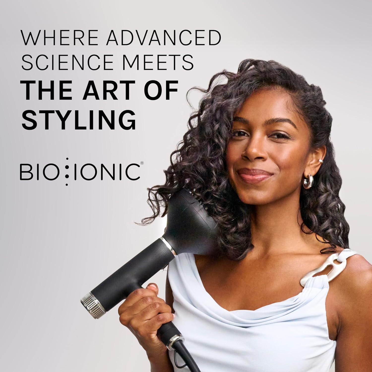 image:imageBio Ionic AeroGravity Featherlight Hair Dryer Foldable Handle Reduces Frizz amp Static Compact UltraLightweight Blow Dryer Dual Voltage Includes Diffuser amp Concentrator Nozzle Travel Essentials